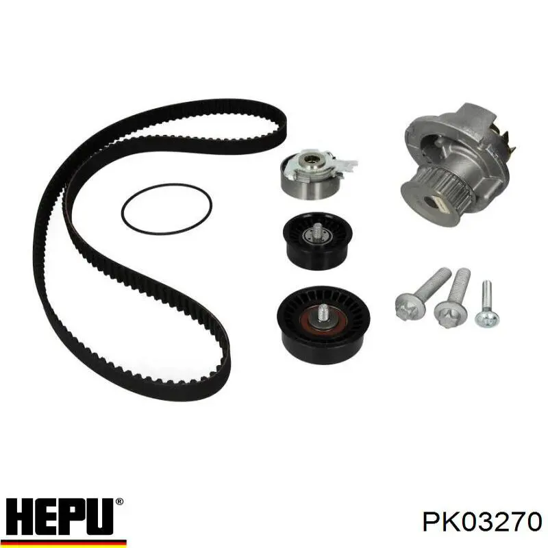 PK03270 Hepu kit de correa de distribución