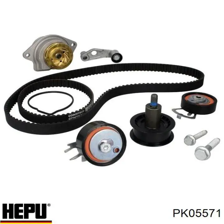 PK05571 Hepu kit de correa de distribución