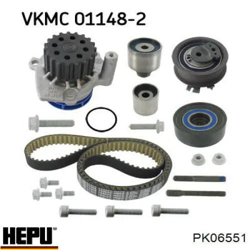 Comprar PK06551 Hepu Kit de correa de distribución