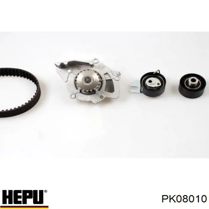 PK08010 Hepu kit de correa de distribución