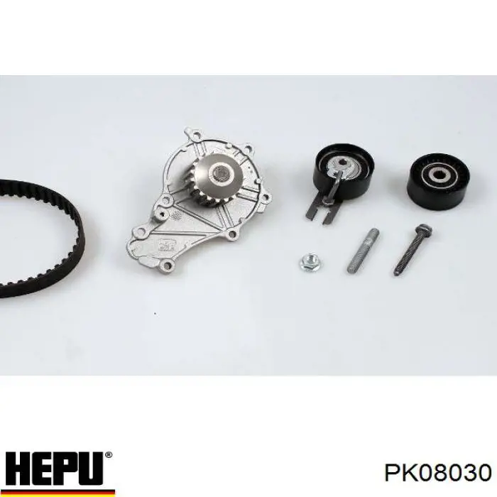PK08030 Hepu kit de correa de distribución