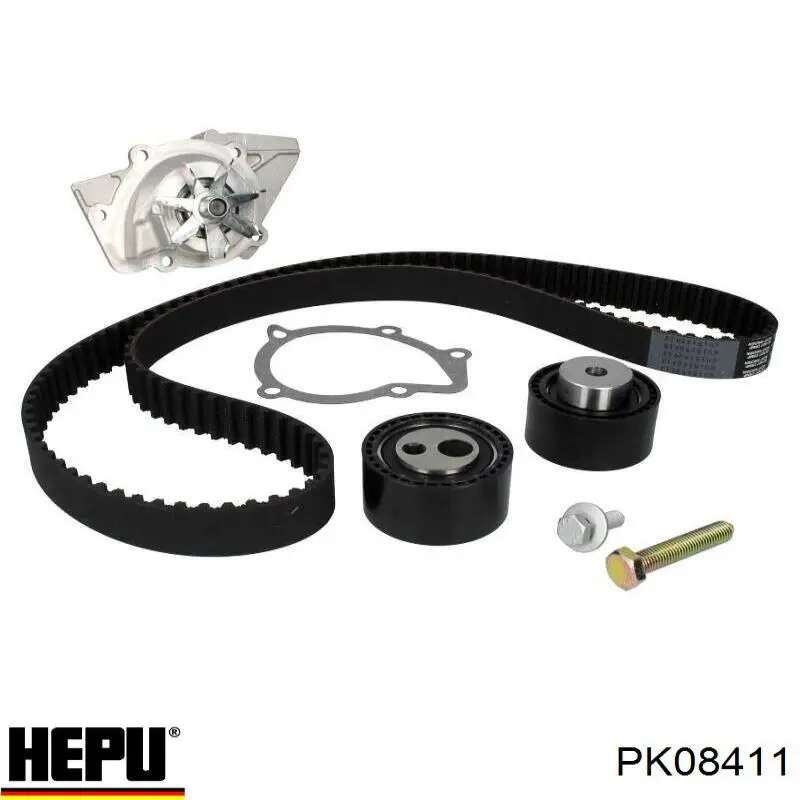 PK08411 Hepu kit de correa de distribución