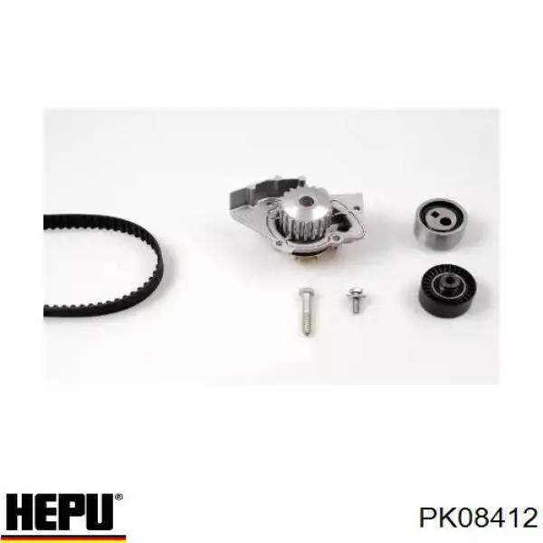 PK08412 Hepu kit de correa de distribución