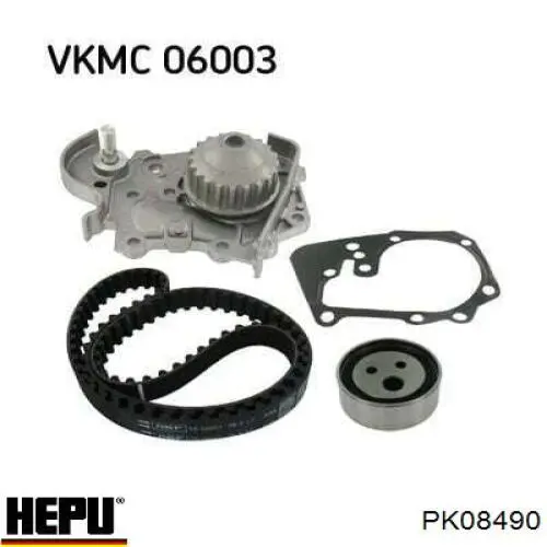 Comprar PK08490 Hepu Kit de correa de distribución