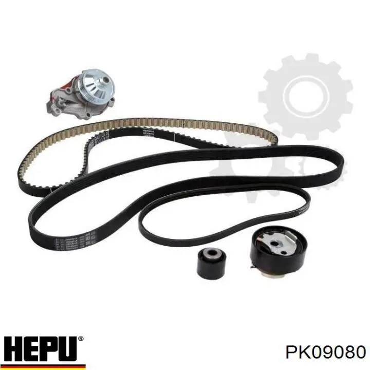 Juego de correas dentadas Hepu PK09080 precio, desde 160,00 EUR