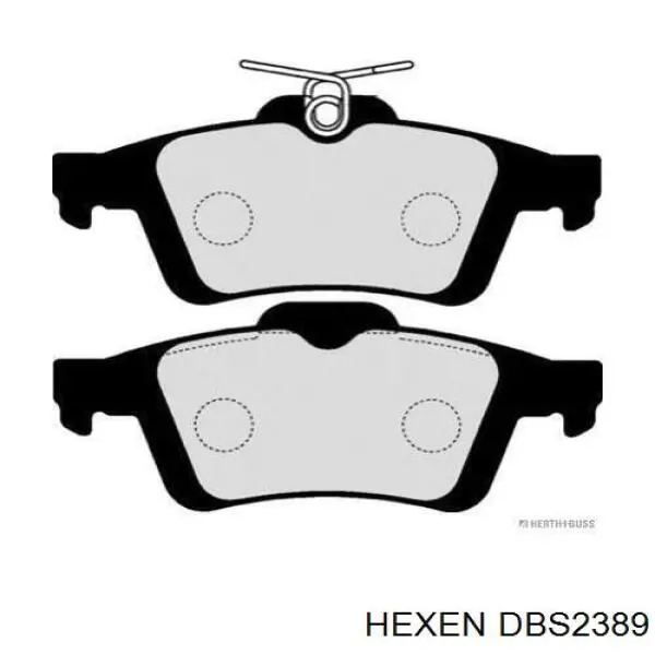 Pastillas de freno traseras Renault Espace 4 JK0