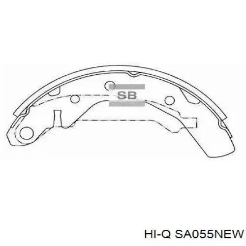 Comprar SA055NEW Hi-q Zapatas de freno