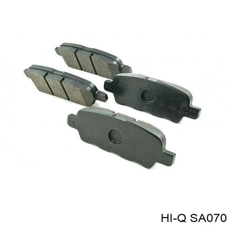 SA070 Hi-q zapatas de frenos de tambor traseras