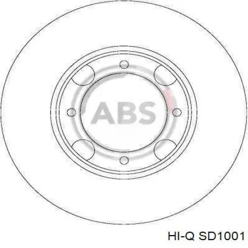 Freno de disco delantero Hyundai Accent 1