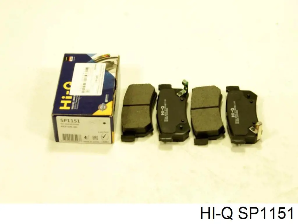 Comprar SP1151 Hi-q Pastillas de freno traseras