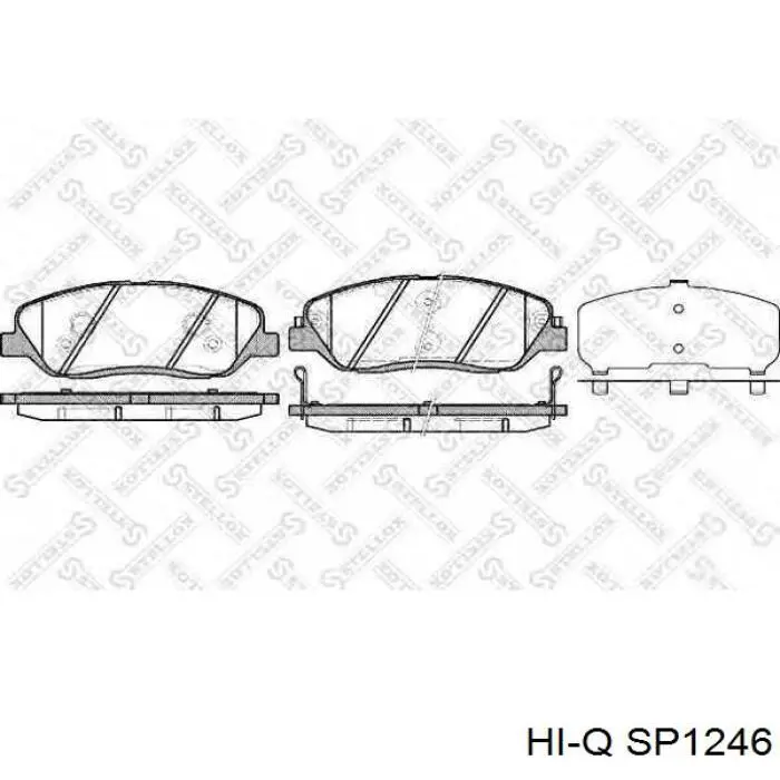 Comprar SP1246 Hi-q Pastillas delanteras de freno