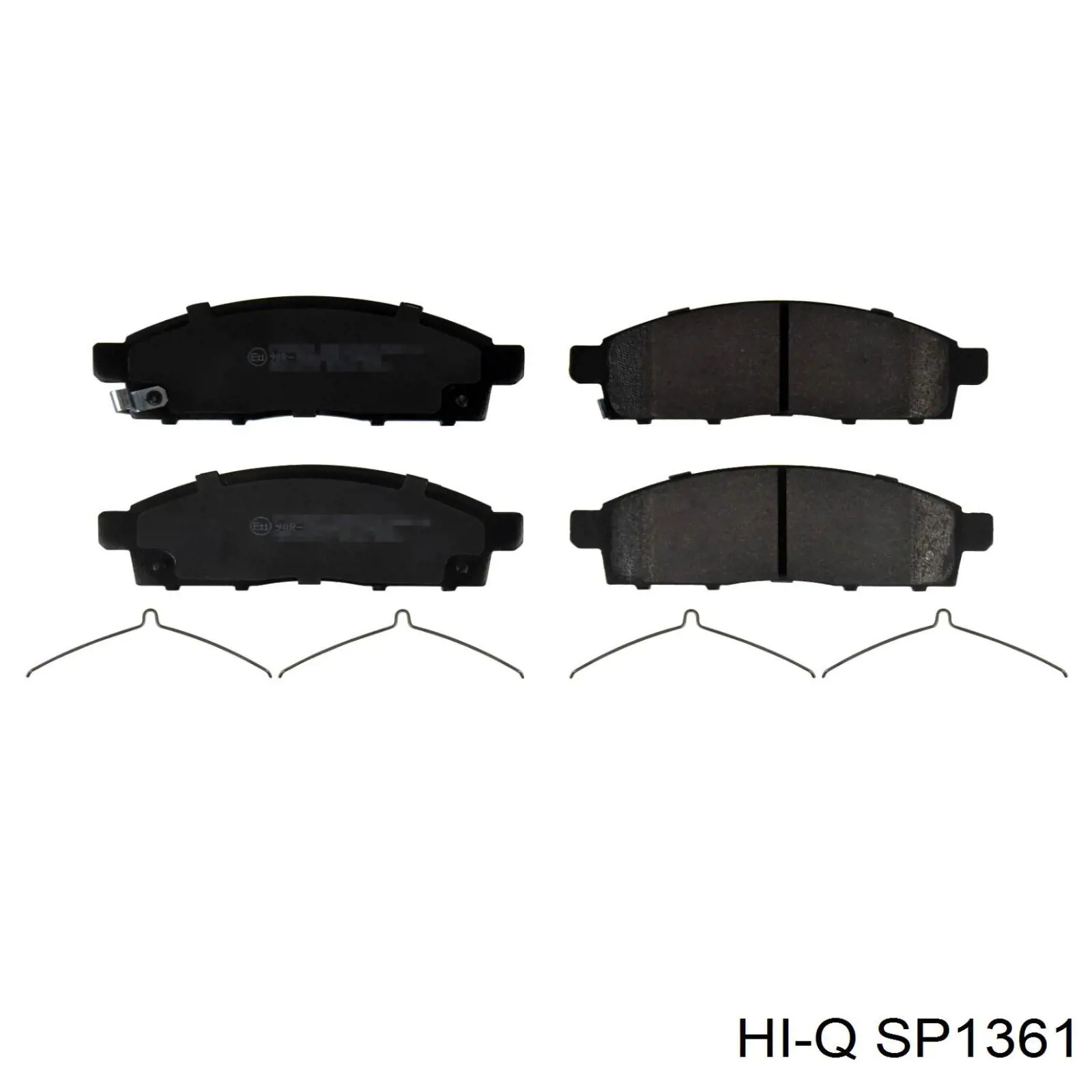 Comprar MZ690587 Mitsubishi Pastillas delanteras de freno