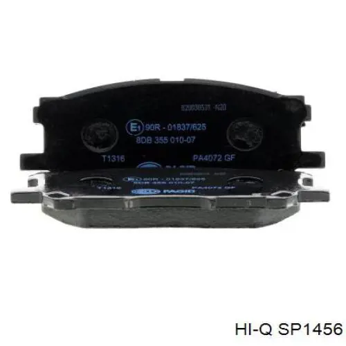 Comprar SP1456 Hi-q Pastillas delanteras de freno