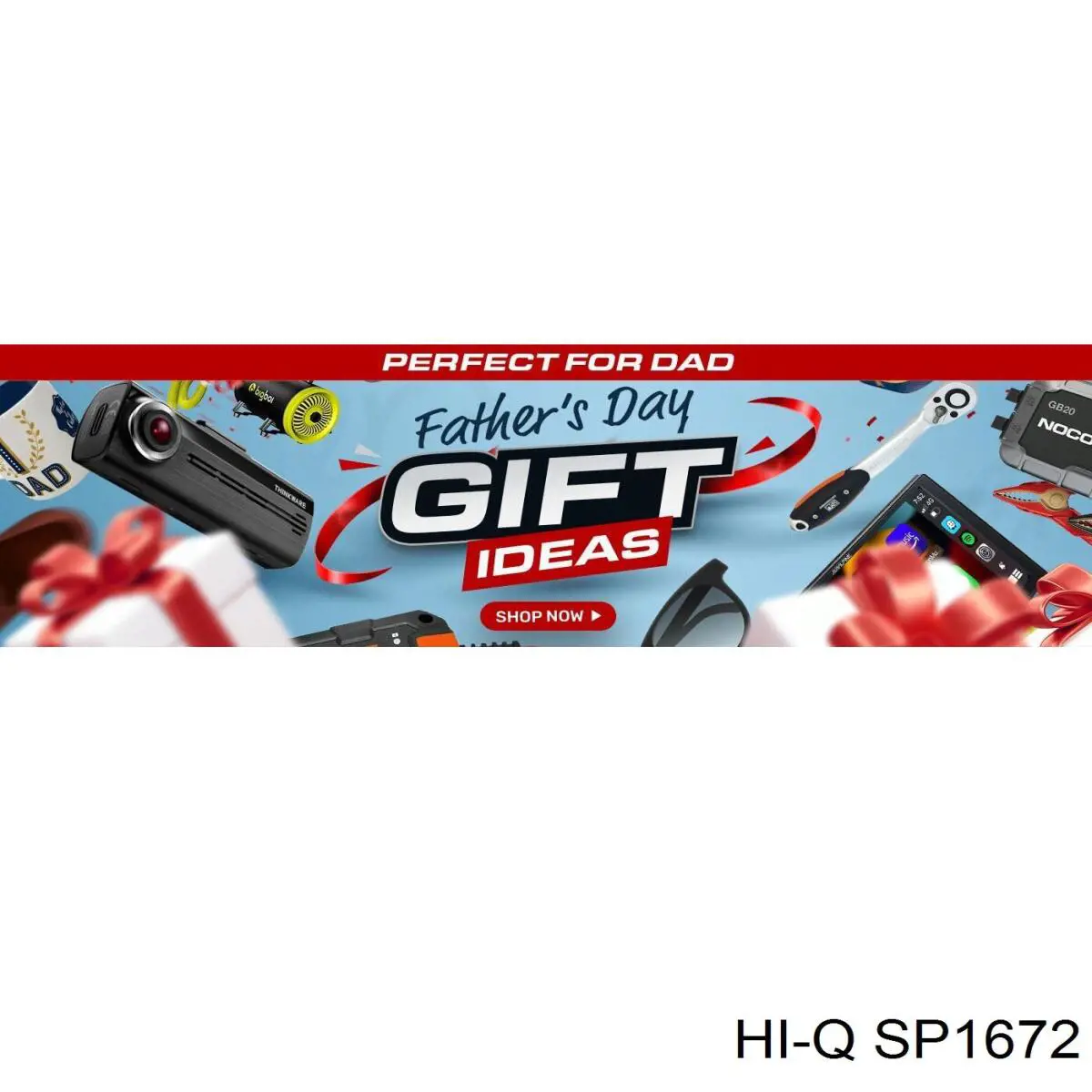 SP1672 Hi-q Pastillas freno traseras