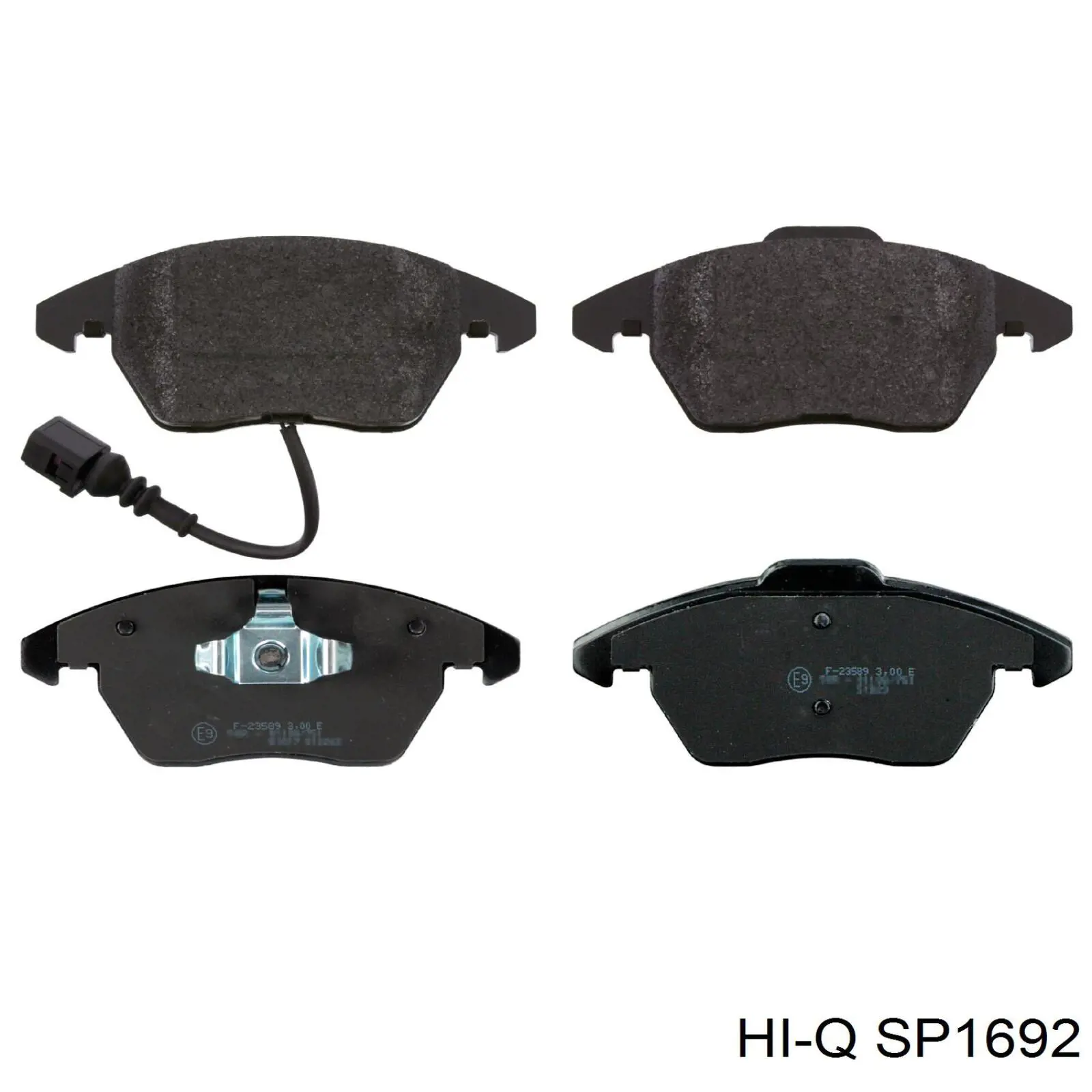 Pastillas de freno delanteras Seat Leon 2 1P1