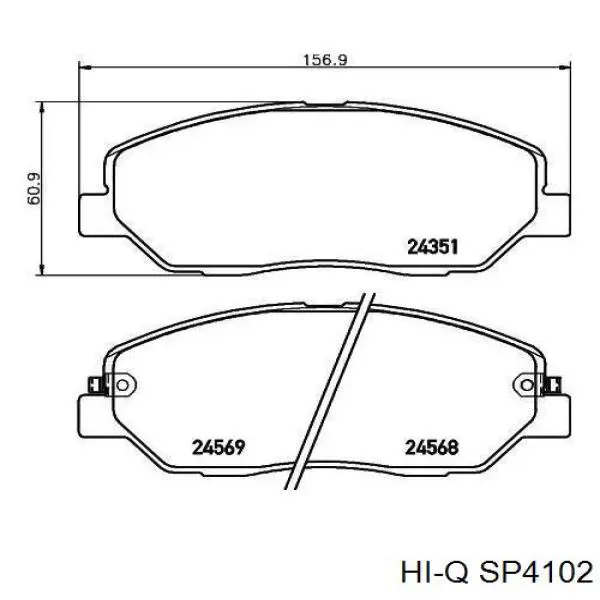 Pastillas freno delanteras Ssang Yong 4813036B10 precio, desde 35,16 EUR