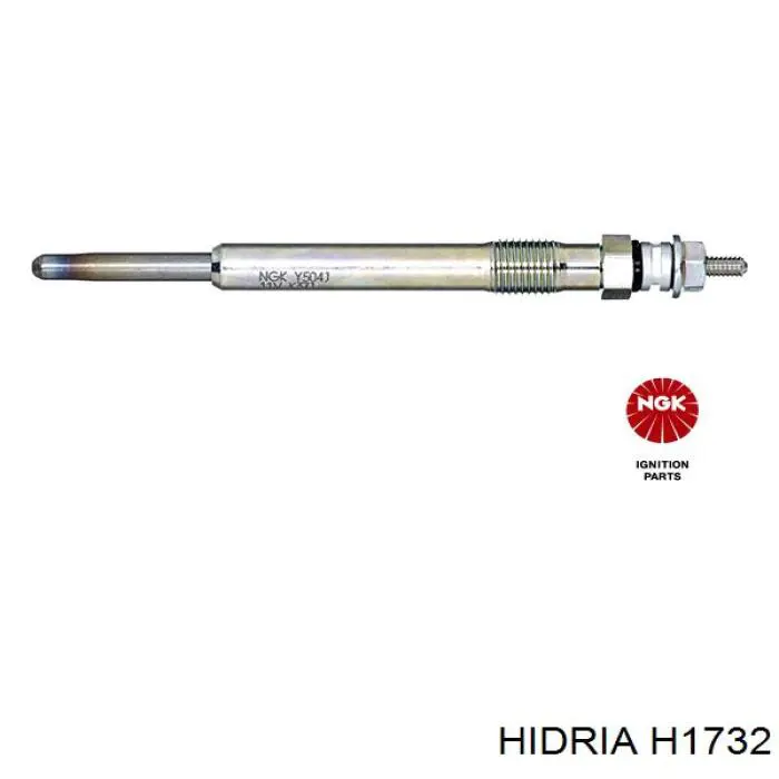 Bujía de incandescencia Peugeot 206 2A/C