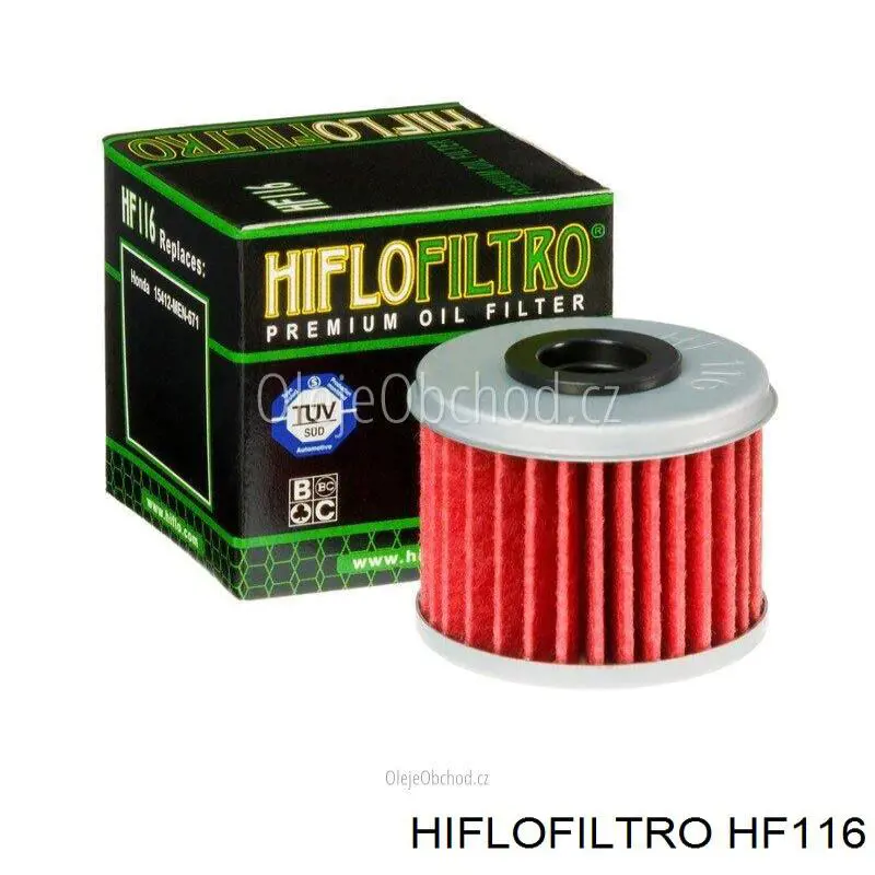 HF116 Hiflofiltro filtro de aceite