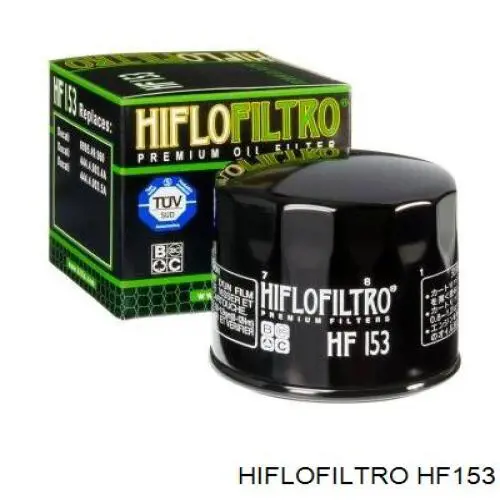 Filtro de aceite HF153 Hiflofiltro