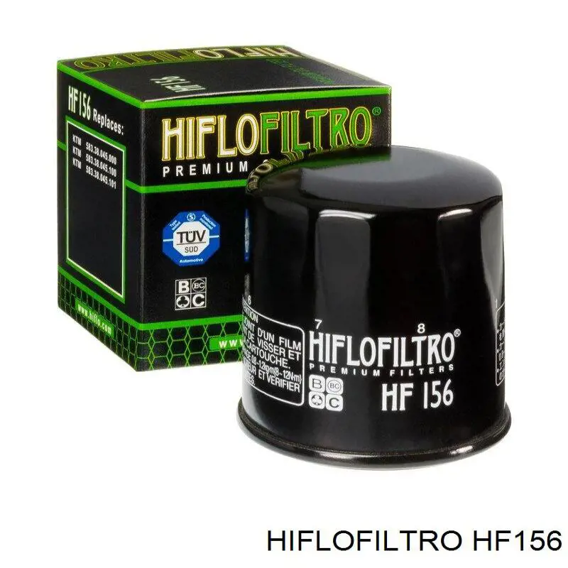 HF156 Hiflofiltro Filtro aceite
