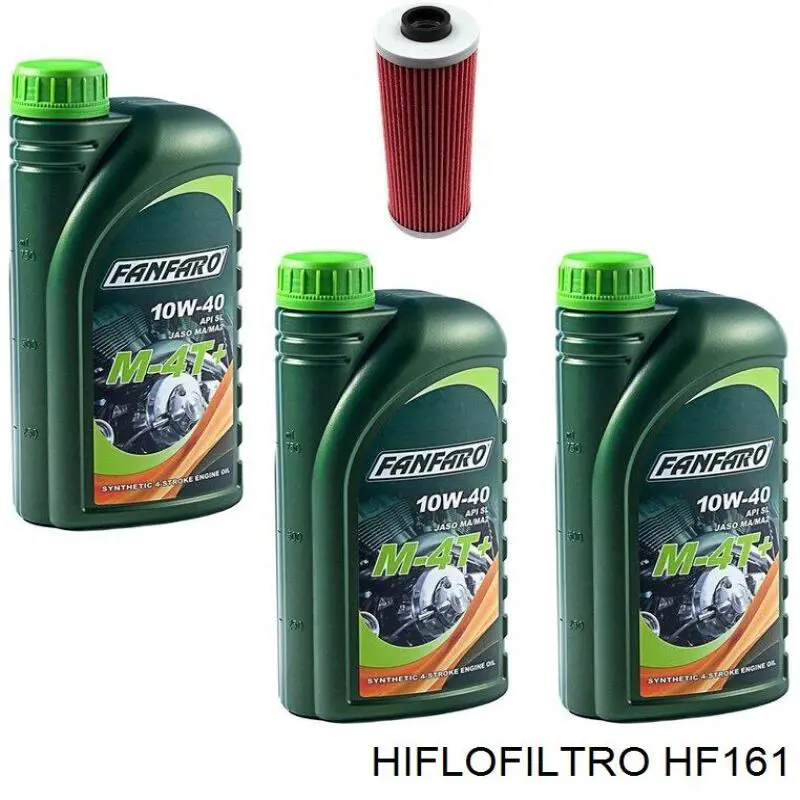 FA158 EBC Brakes Filtro de aire de motor