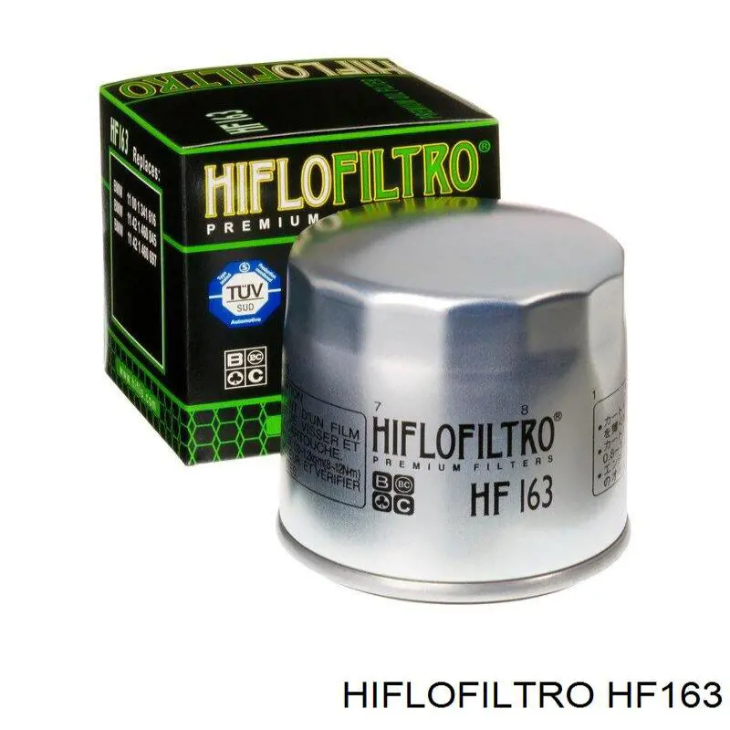 HF163 Hiflofiltro Filtro aceite