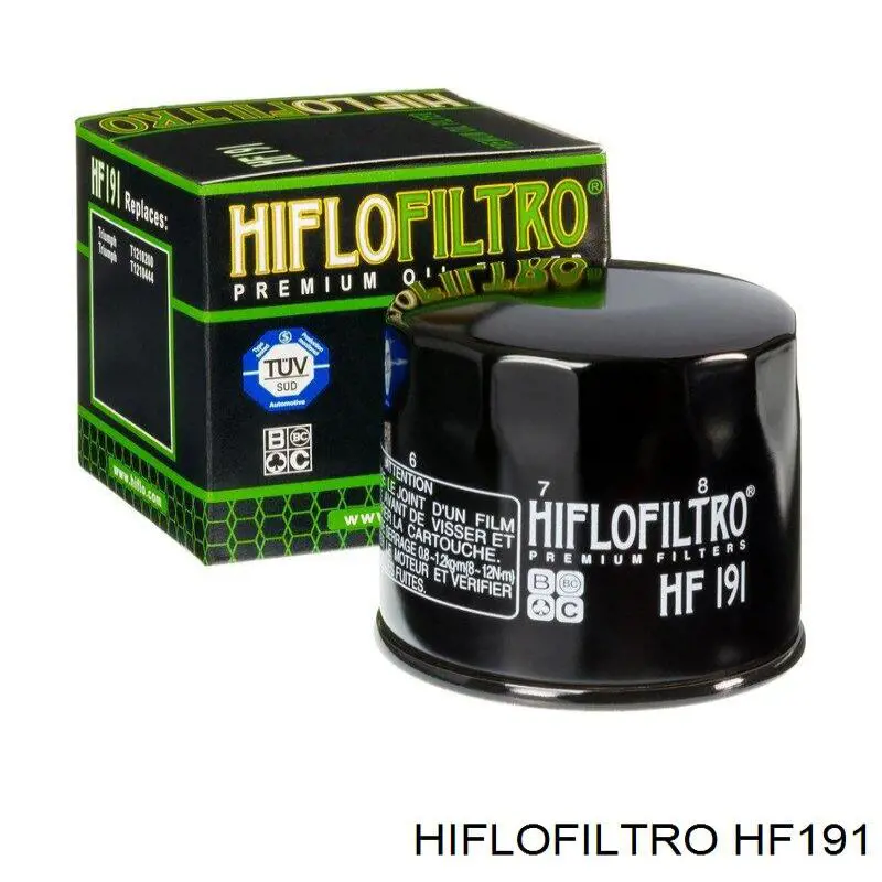 HF191 Hiflofiltro Filtro aceite