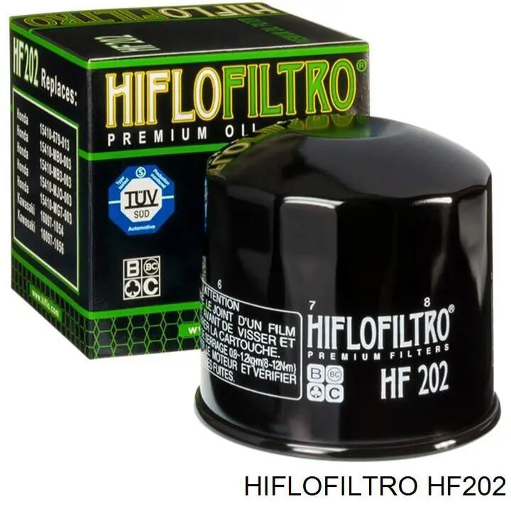 Filtro de aceite HIFLOFILTRO HF202