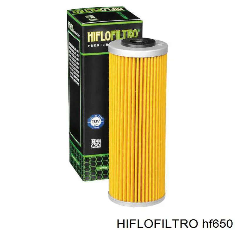 Filtro de aceite HIFLOFILTRO HF650