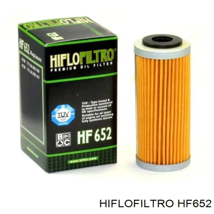 HF652 Hiflofiltro filtro de aceite