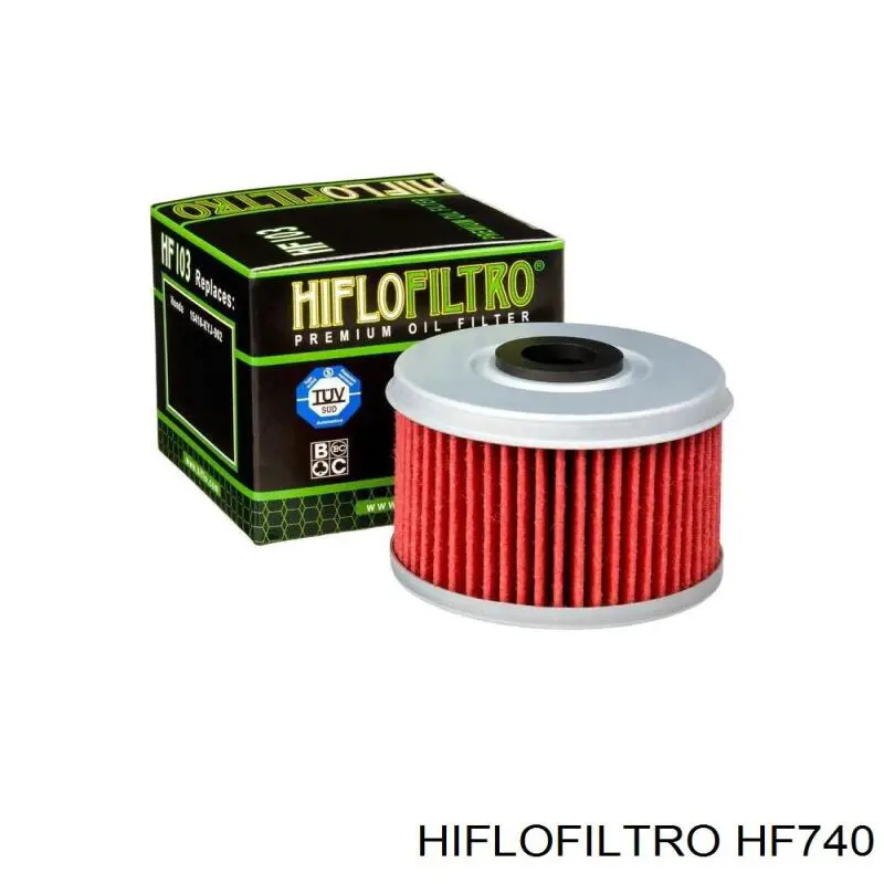 HF740 Hiflofiltro filtro de aceite