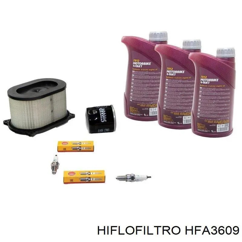 Filtro de aire HFA3609 Hiflofiltro