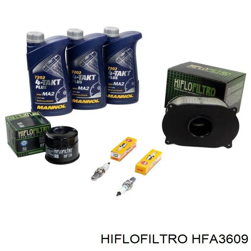 HFA3609 Hiflofiltro Filtro de aire de motor