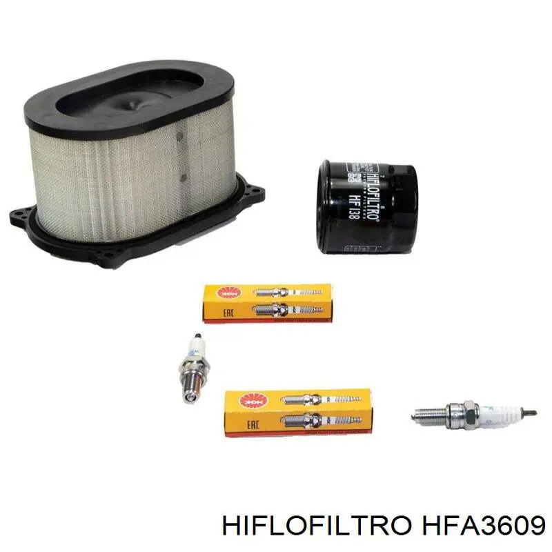 El filtro de aire Hiflofiltro HFA3609 precio, desde 38,98 EUR