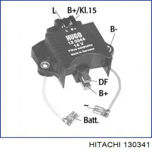 130341 Hitachi regulador del alternador
