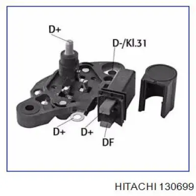 130699 Hitachi regulador del alternador