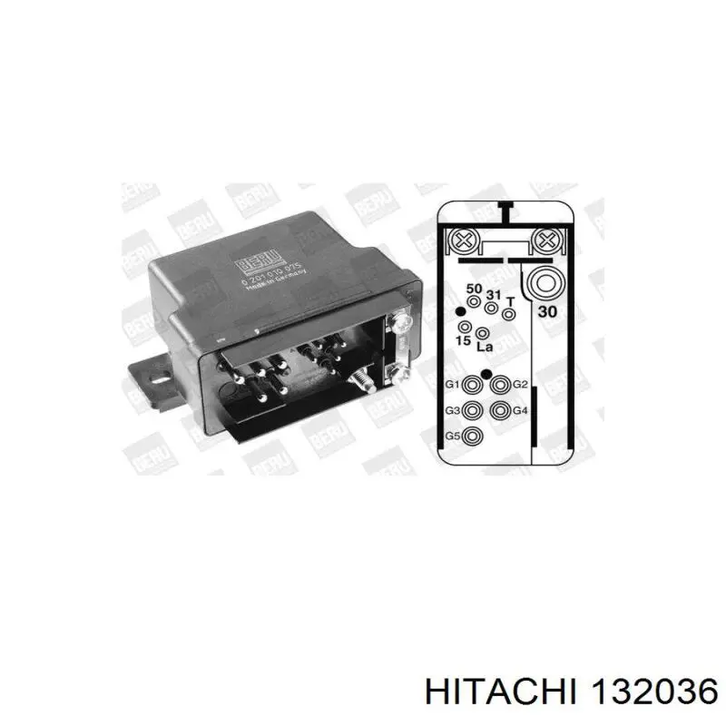 Comprar 132036 Hitachi Caja precalentamiento bujias