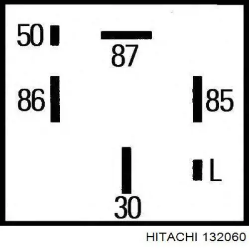 Relé de bujía de precalentamiento Hitachi 132060 precio, desde 63,30 EUR