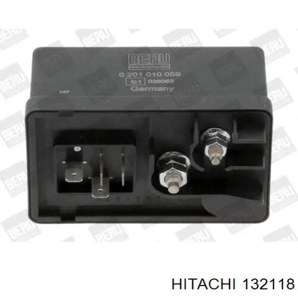 132118 Hitachi relé de precalentamiento