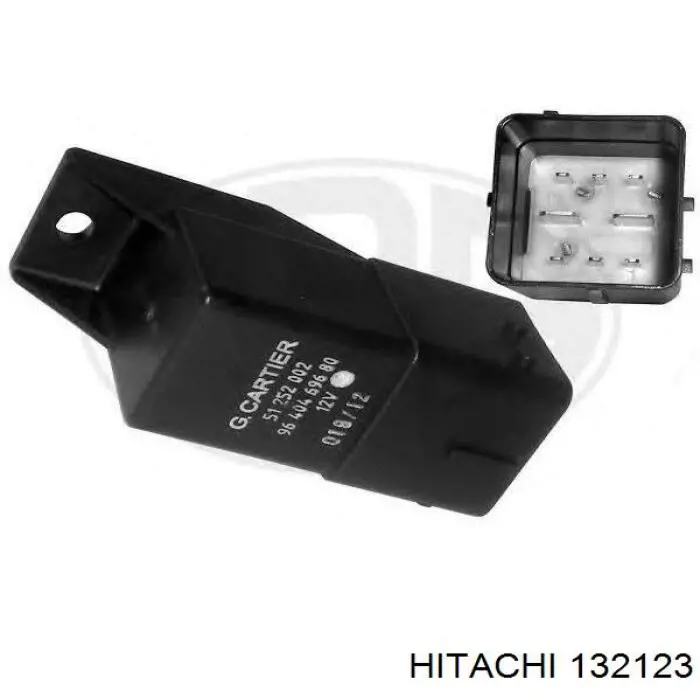 132123 Hitachi relé de precalentamiento