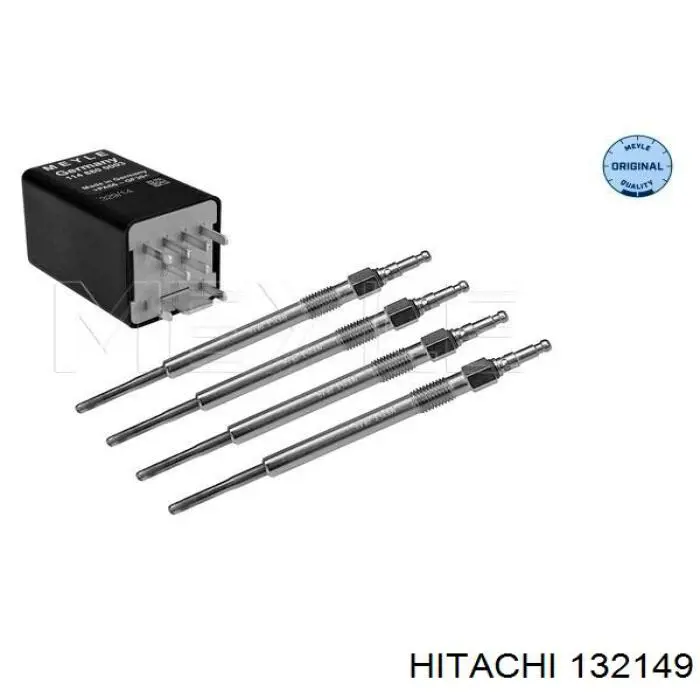 132149 Hitachi relé de bujía de precalentamiento