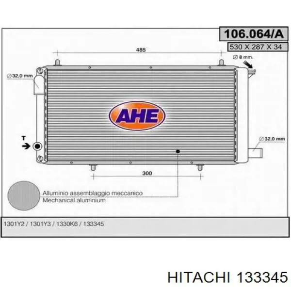 133345 Hitachi módulo alimentación de combustible