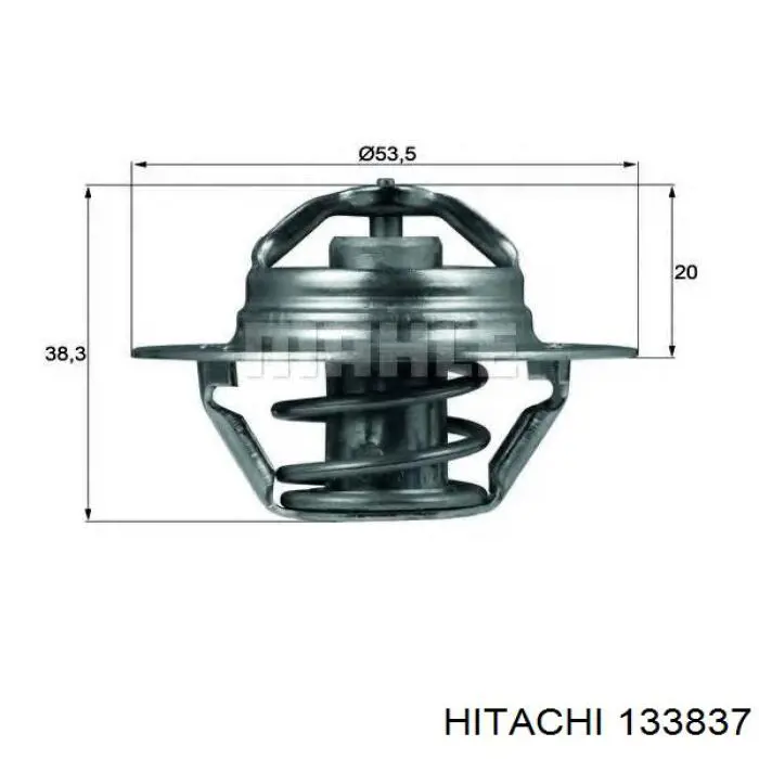 133837 Hitachi bobina