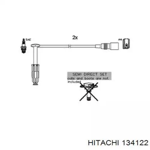 134122 Hitachi juego de cables de encendido