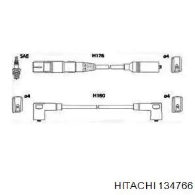 134766 Hitachi juego de cables de encendido