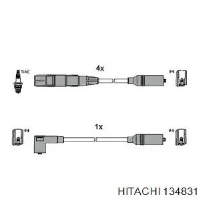 134831 Hitachi juego de cables de encendido