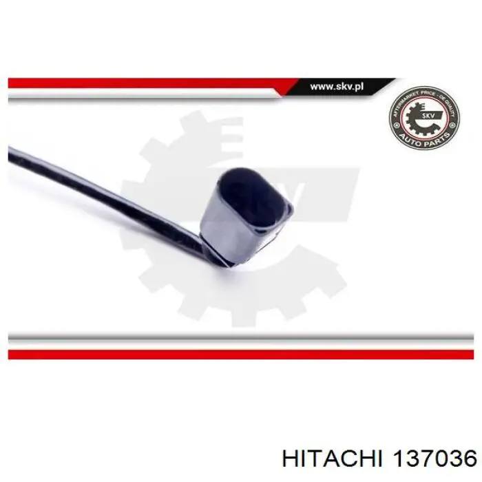 137036 Hitachi sensor de temperatura, gas de escape, después de filtro hollín/partículas