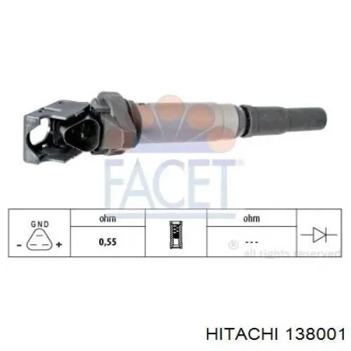 Comprar 138001 Hitachi Modulo de encendido