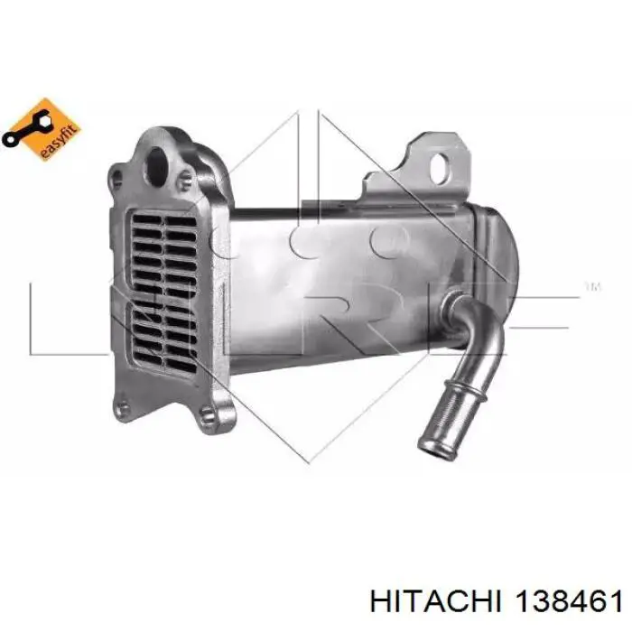 138461 Hitachi enfriador egr de recirculación de gases de escape