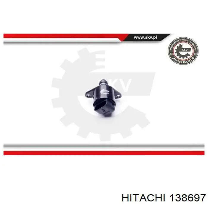 Válvula de mando de ralentí Hitachi 138697 precio, desde 36,07 EUR